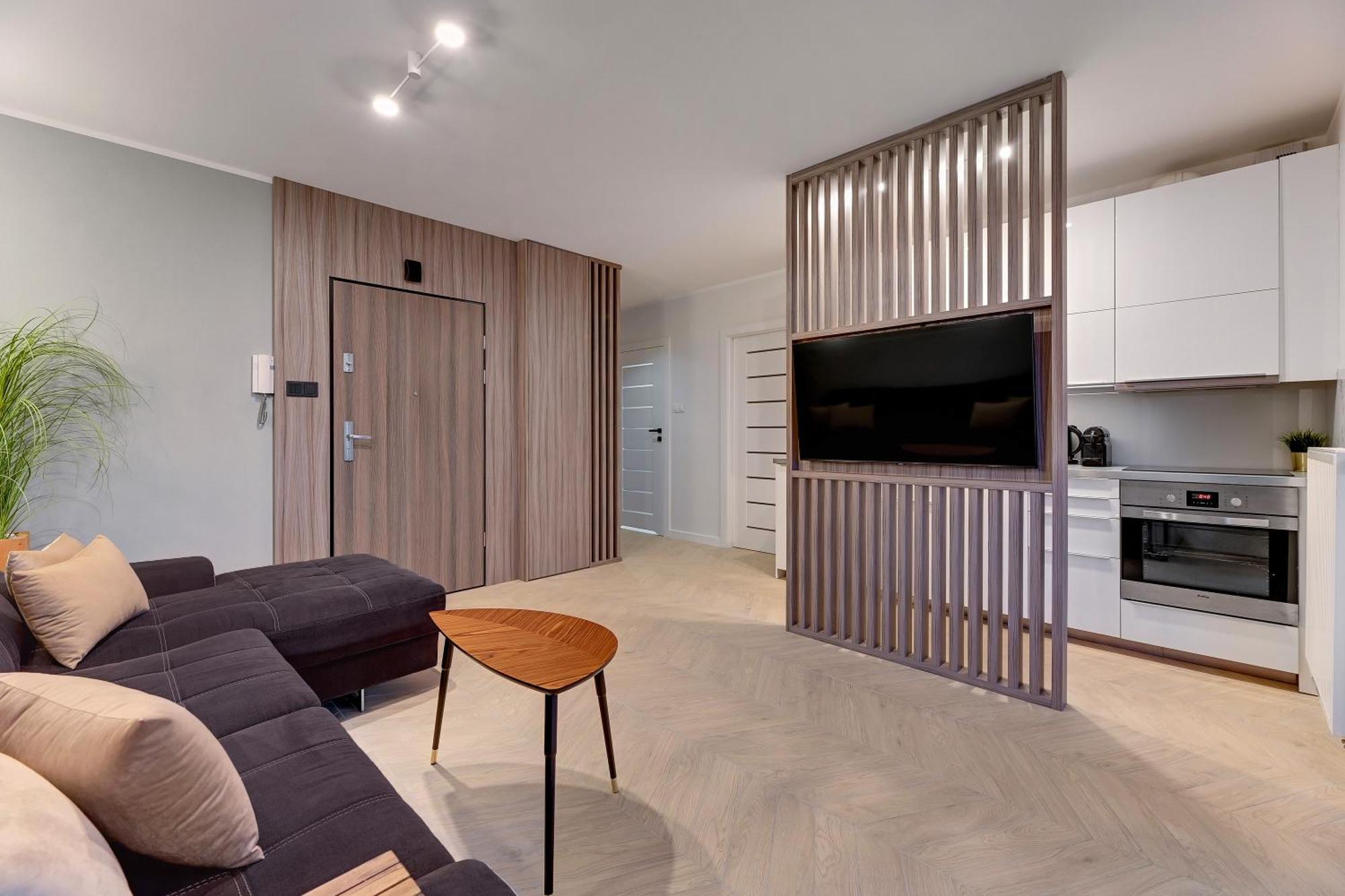 Chmielna Park - City Center & Parking By Downtown Apartments 그단스크 객실 사진