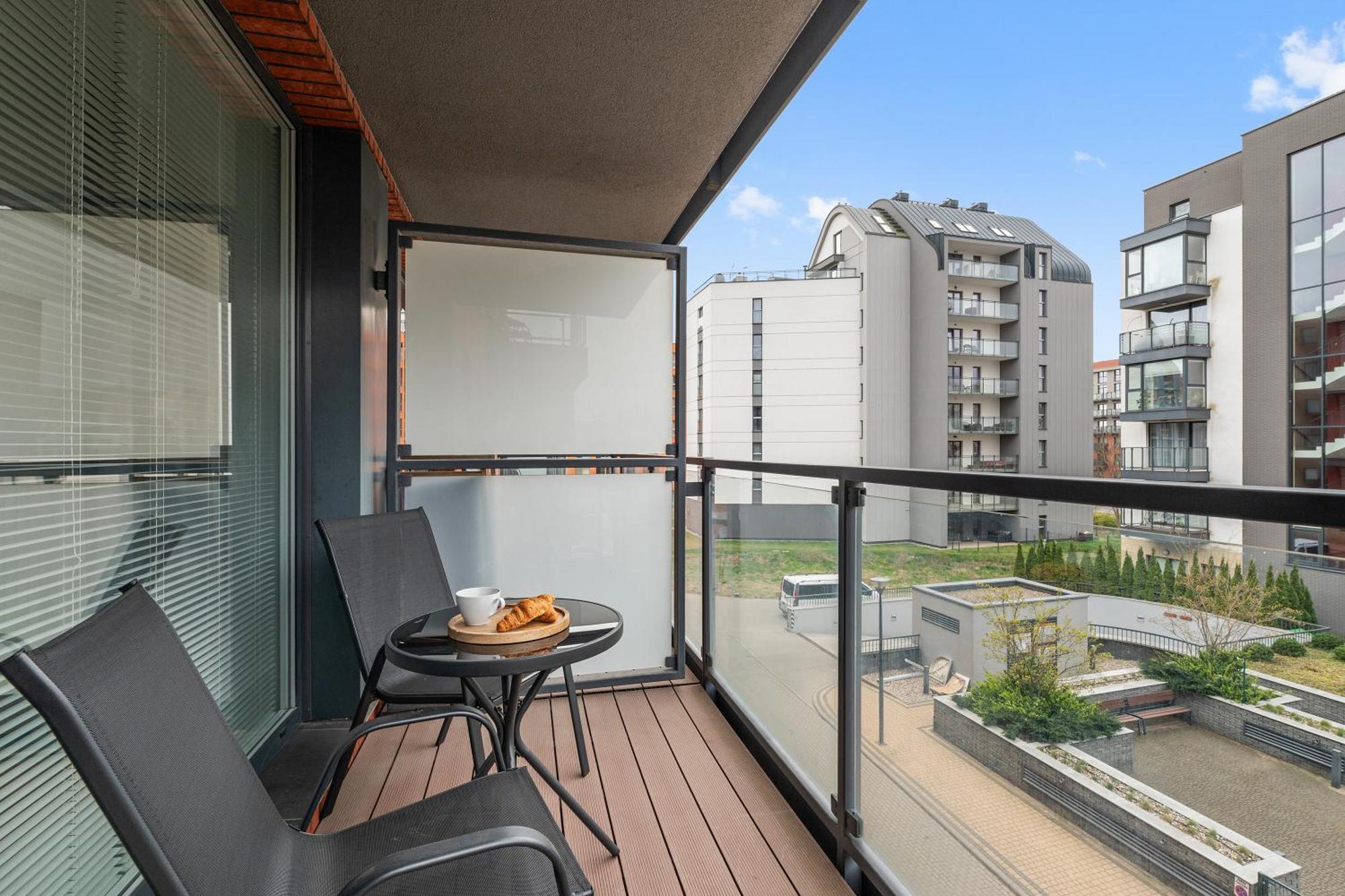 Chmielna Park - City Center & Parking By Downtown Apartments 그단스크 객실 사진