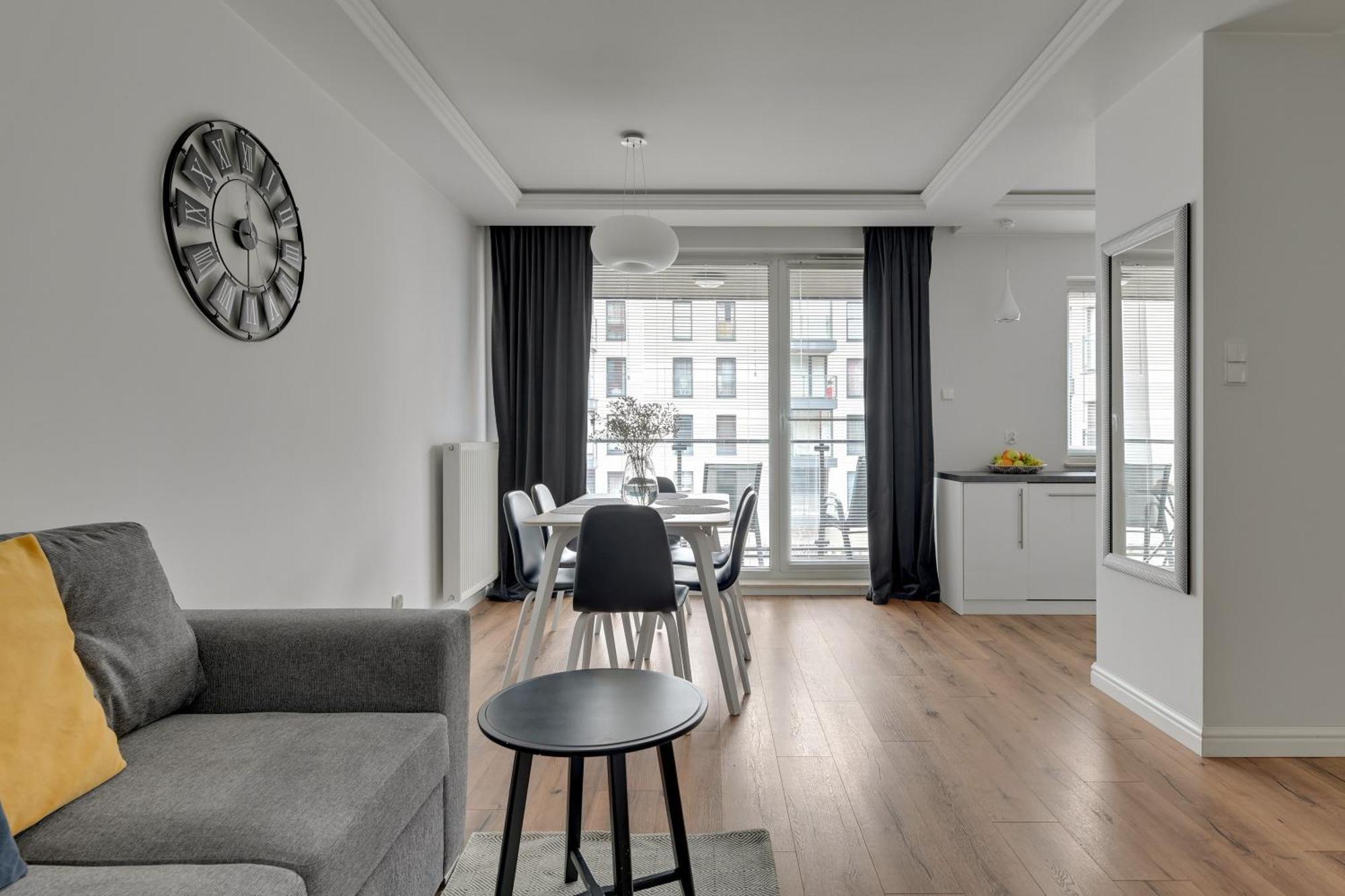 Chmielna Park - City Center & Parking By Downtown Apartments 그단스크 객실 사진