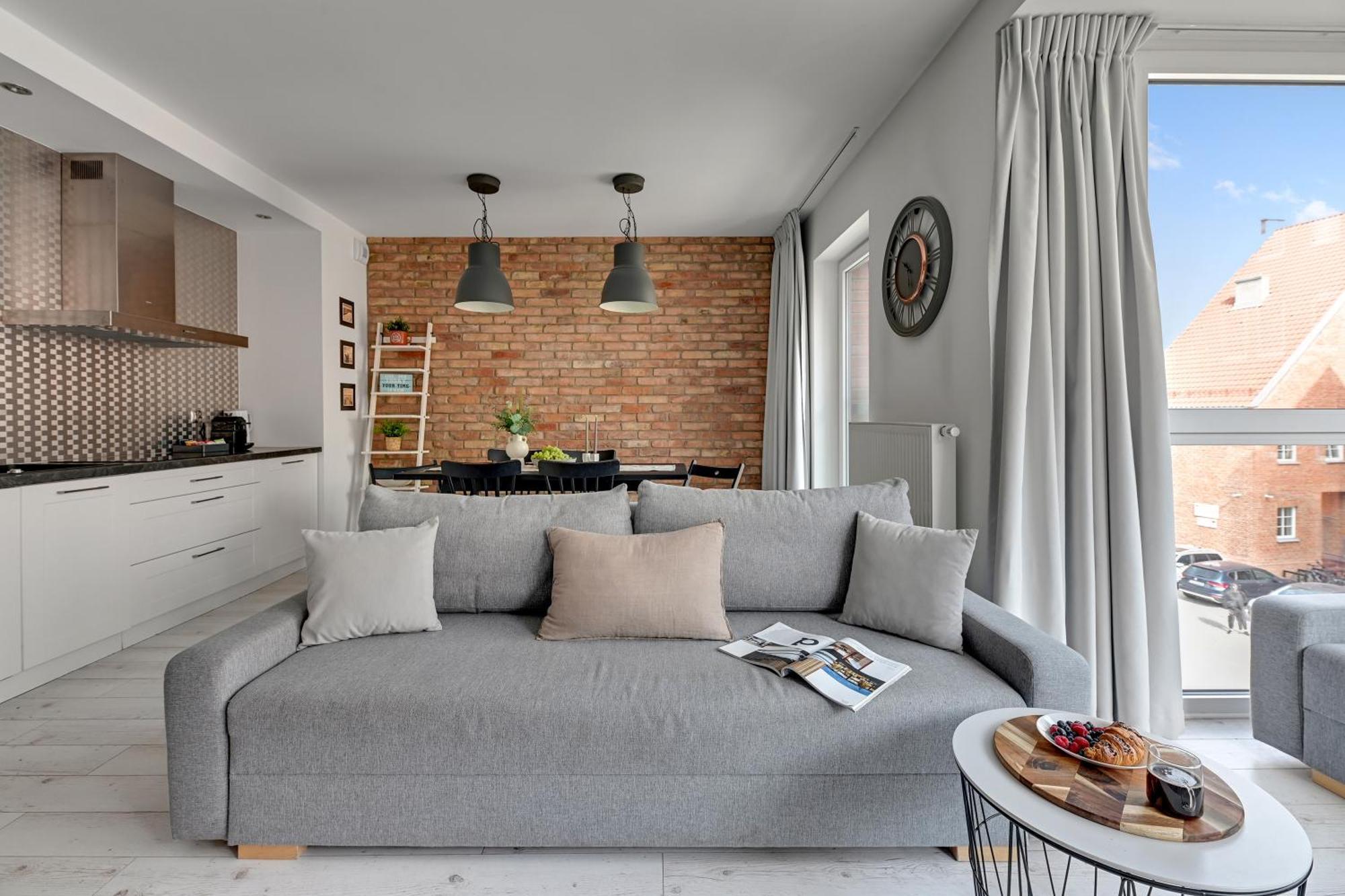 Chmielna Park - City Center & Parking By Downtown Apartments 그단스크 객실 사진